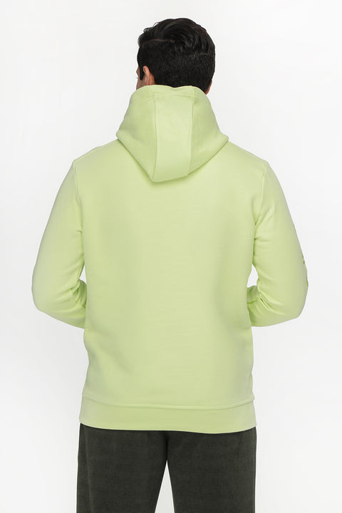 Regular Fit Sweat Shirt Light Green
