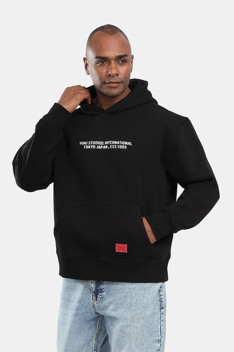 Box Fit Sweat Shirt Black