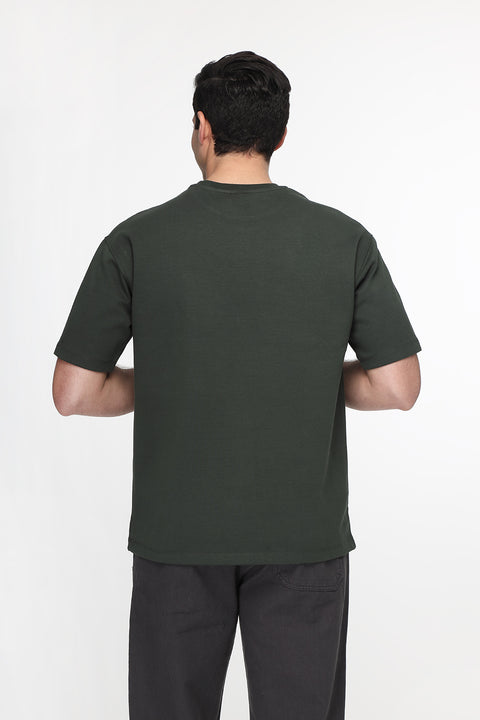 Over Size T-Shirt Green