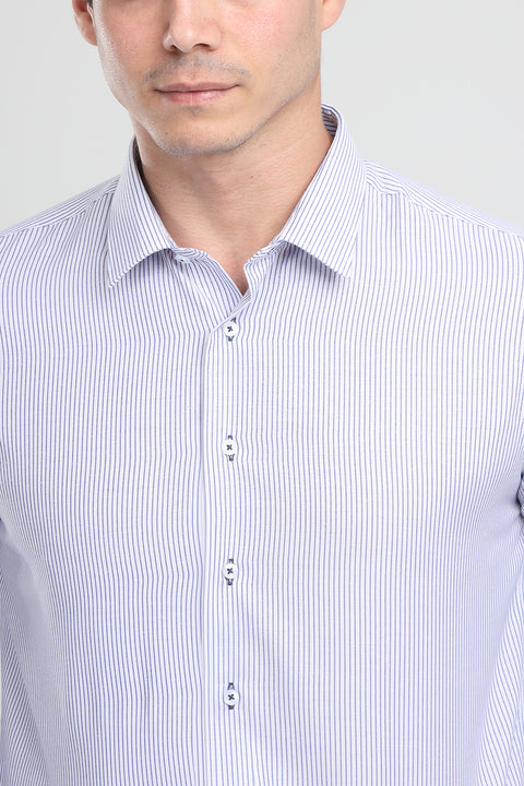 Milano Shirt Slim Fit Blue