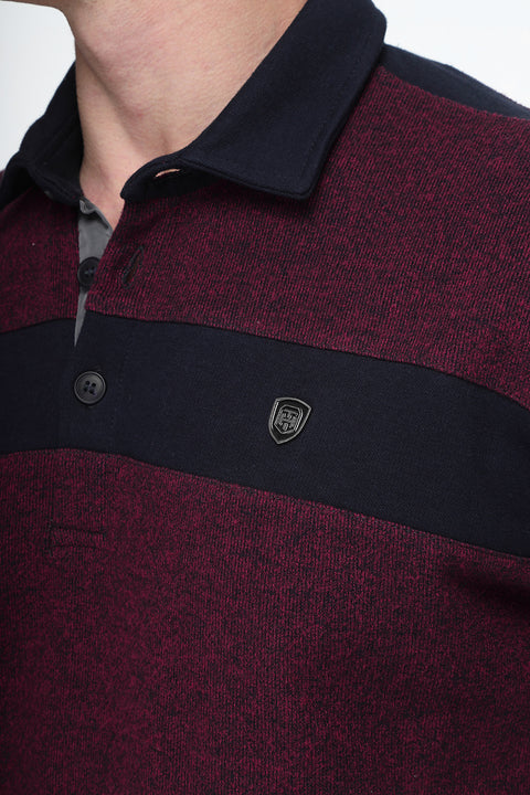 Regular Fit Sweat Shirt Maroon