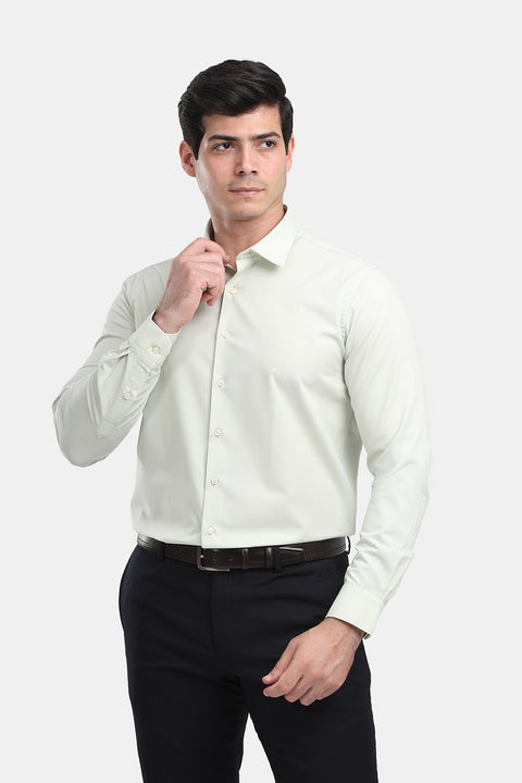 Classic Shirt Slim fit Light Green
