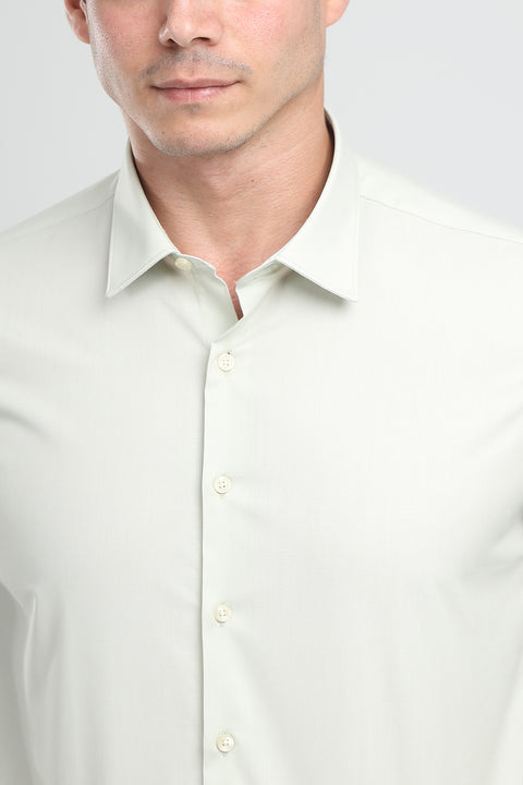 Classic Shirt Slim fit Light Green