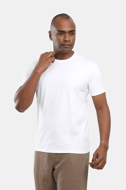 Under Shirt Slim Fit White
