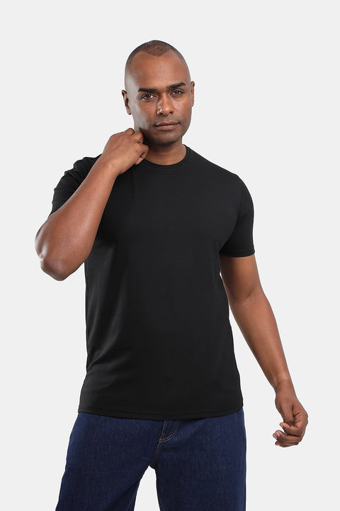 Under Shirt Slim Fit Black