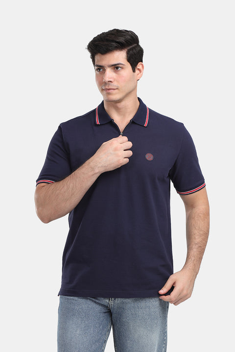 Polo Shirt Regular Fit Dark Blue