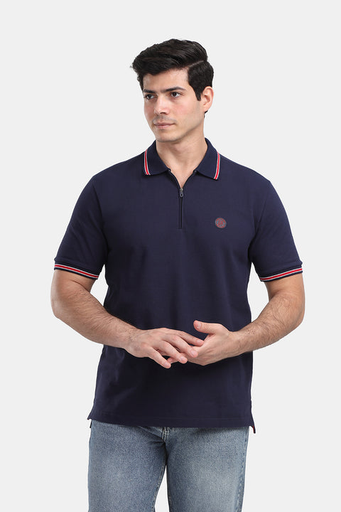 Polo Shirt Regular Fit Dark Blue