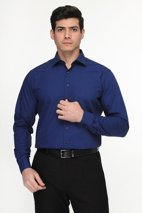 Classic Shirt Regular Fit Dark Blue