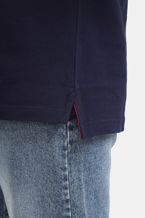 Polo Shirt Regular Fit Dark Blue
