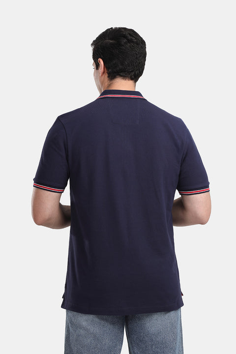 Polo Shirt Regular Fit Dark Blue