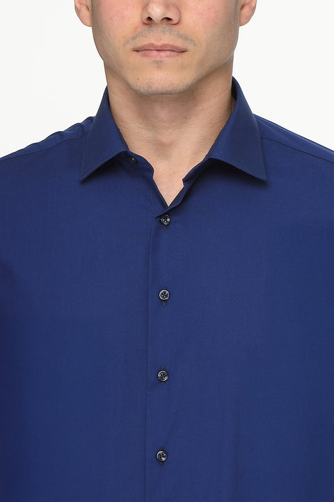 Classic Shirt Regular Fit Dark Blue