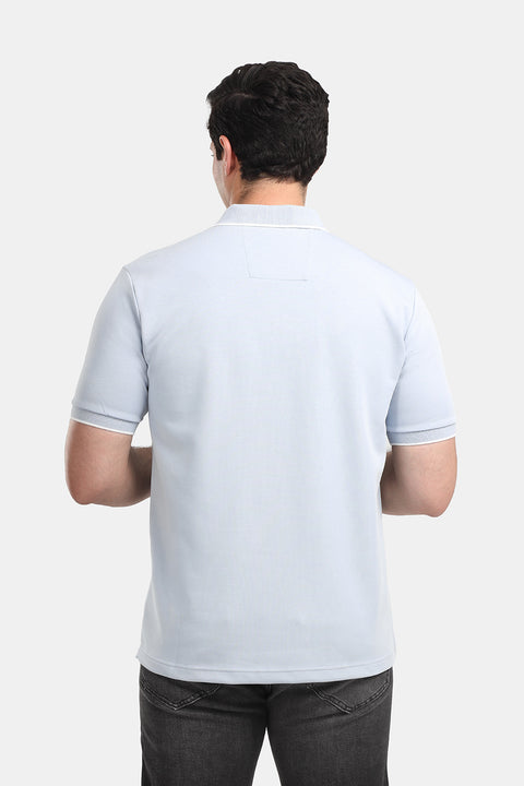 Polo Shirt Regular Fit Light Blue
