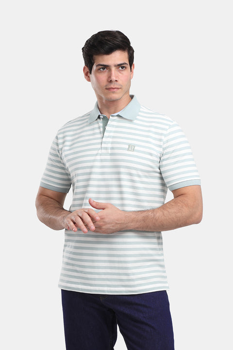 Polo Shirt Regular Fit Turquoise