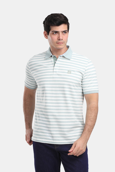Polo Shirt Regular Fit Turquoise