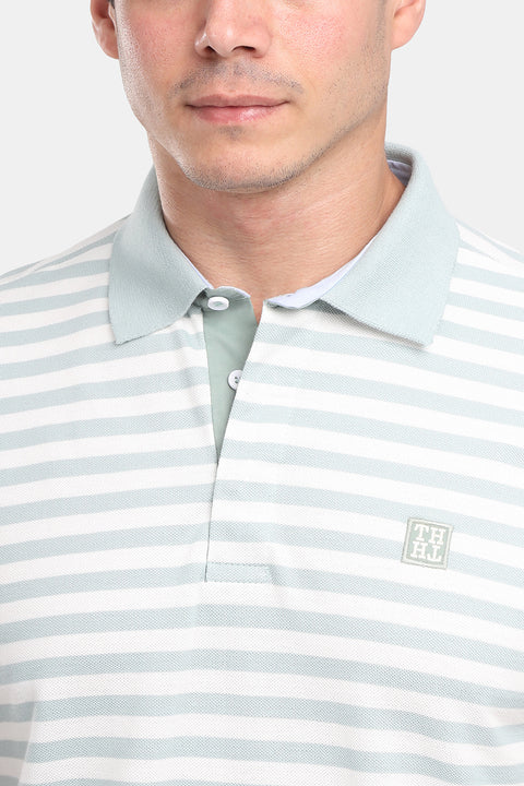 Polo Shirt Regular Fit Turquoise