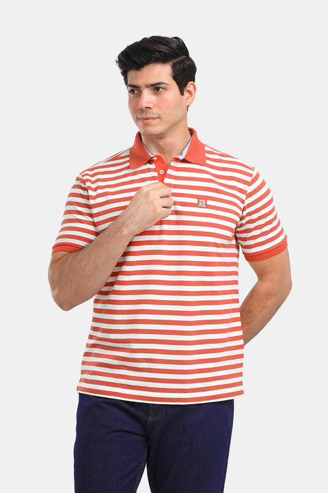 Polo Shirt Regular Fit Orange