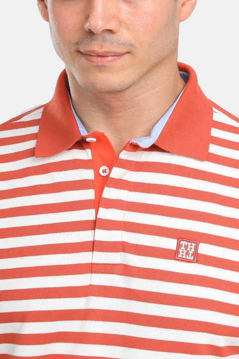 Polo Shirt Regular Fit Orange