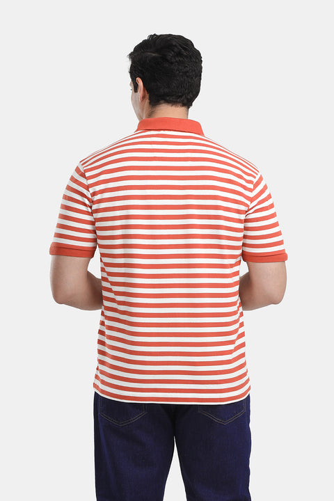 Polo Shirt Regular Fit Orange