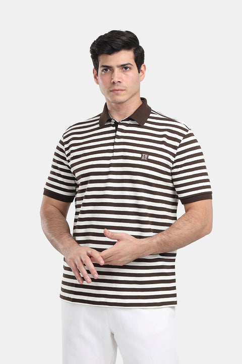 Polo Shirt Regular Fit Brown