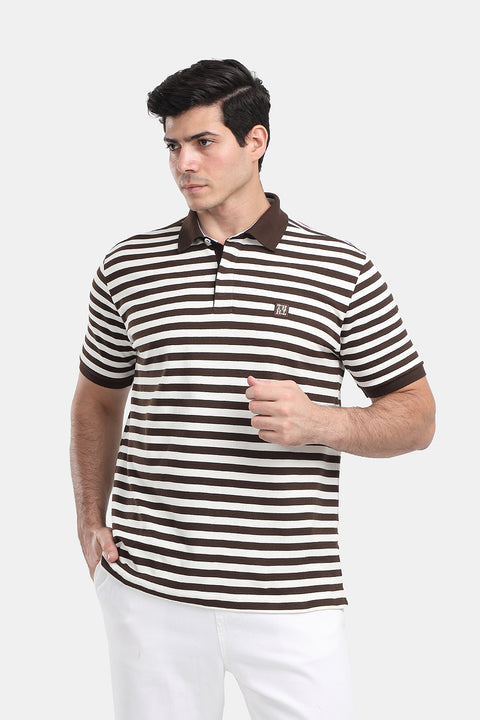 Polo Shirt Regular Fit Brown