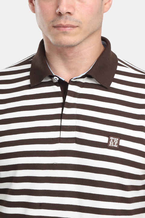 Polo Shirt Regular Fit Brown