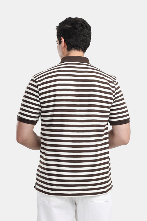 Polo Shirt Regular Fit Brown