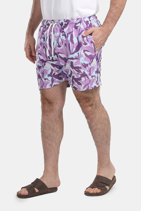 Relax Fit Swim Suit Purple