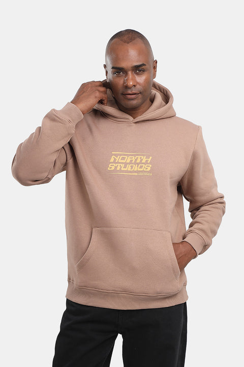 Relax Fit Sweat Shirt Beige