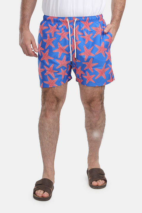 Relax Fit Swim Suit Blue