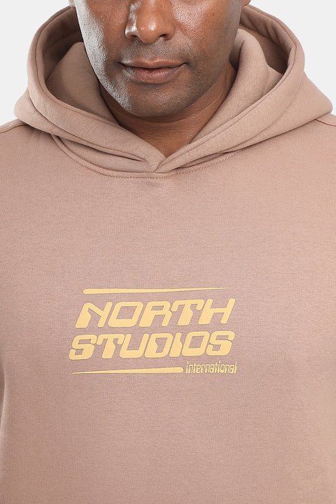 Relax Fit Sweat Shirt Beige