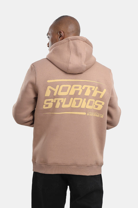 Relax Fit Sweat Shirt Beige
