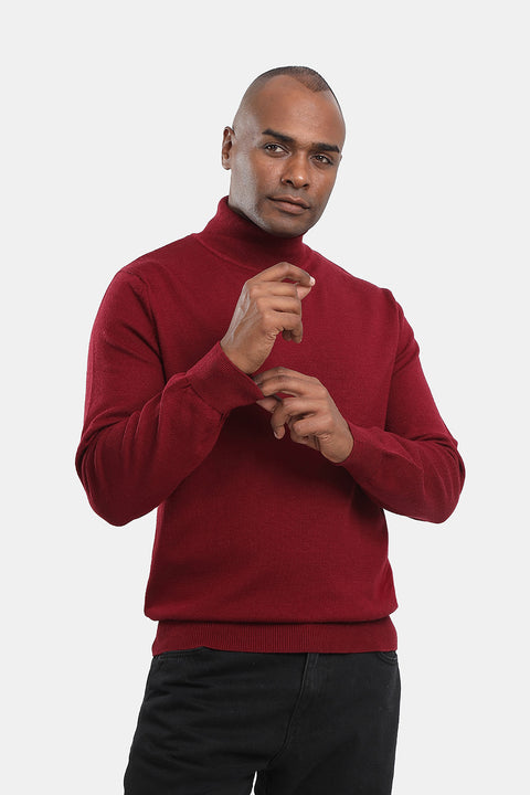 Regular Fit Pullover Maroon