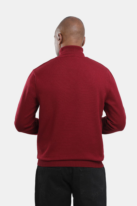 Regular Fit Pullover Maroon