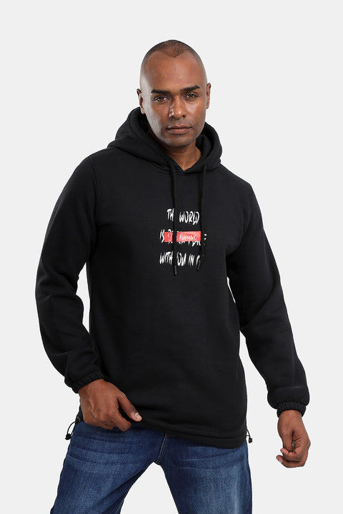 Regular Fit Sweat Shirt Black