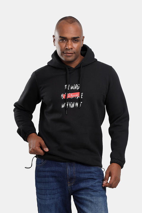 Regular Fit Sweat Shirt Black