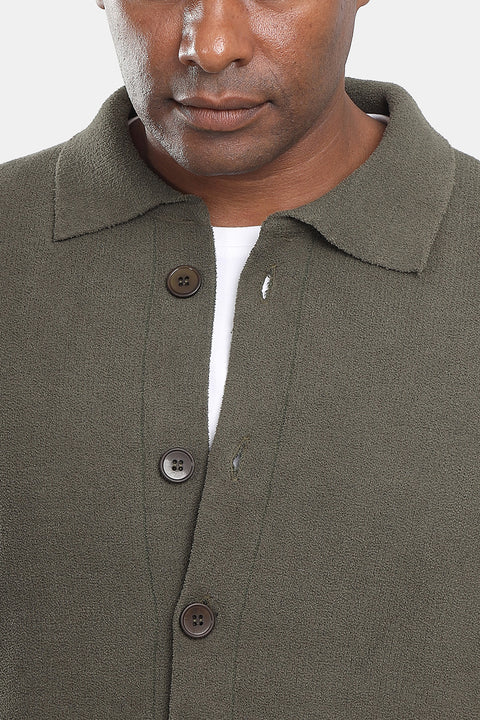 Regular Fit Pullover Green