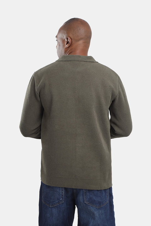 Regular Fit Pullover Green