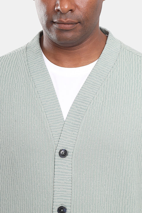 Regular Fit Sweat Shirt Light Green