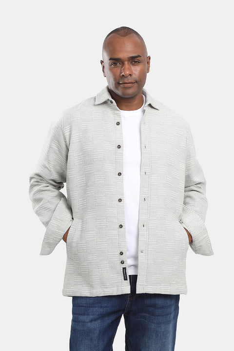 Over Shirt Regular Fit Gray