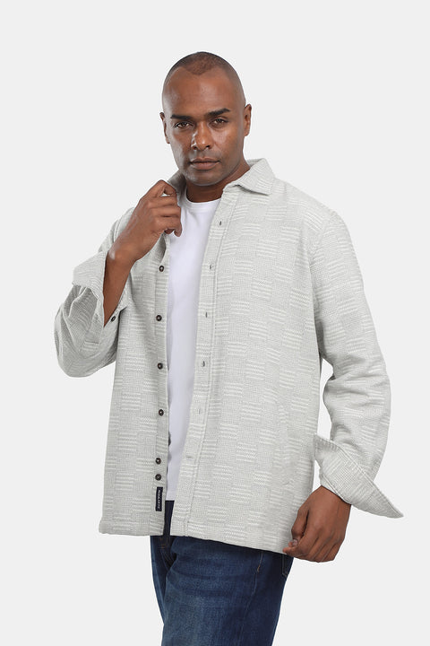 Over Shirt Regular Fit Gray