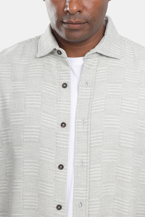Over Shirt Regular Fit Gray