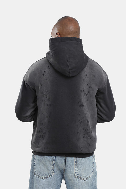Over Size Sweat Shirt Dark Gray