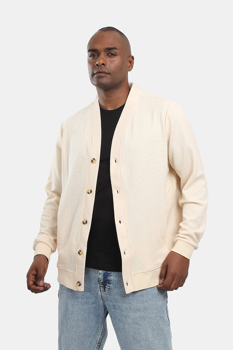 Regular Fit Sweat Shirt Beige