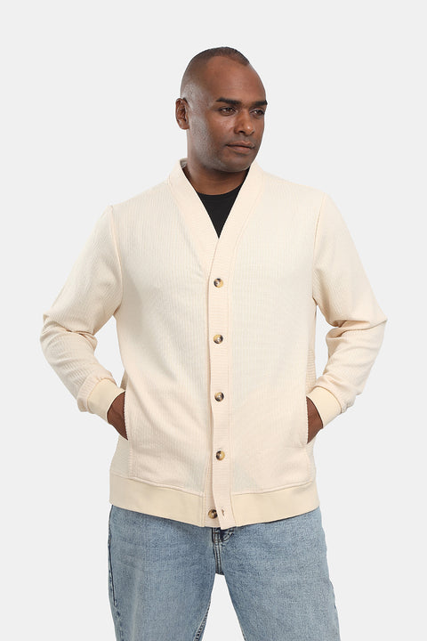 Regular Fit Sweat Shirt Beige