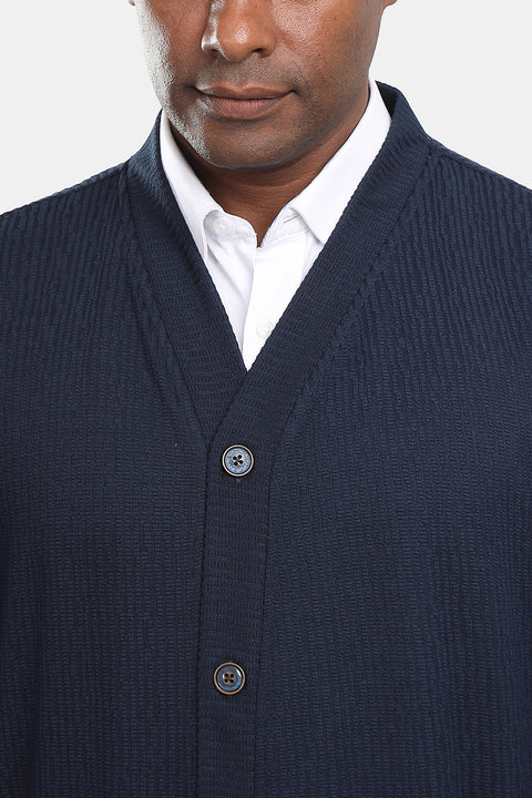 Regular Fit Sweat Shirt Dark Blue
