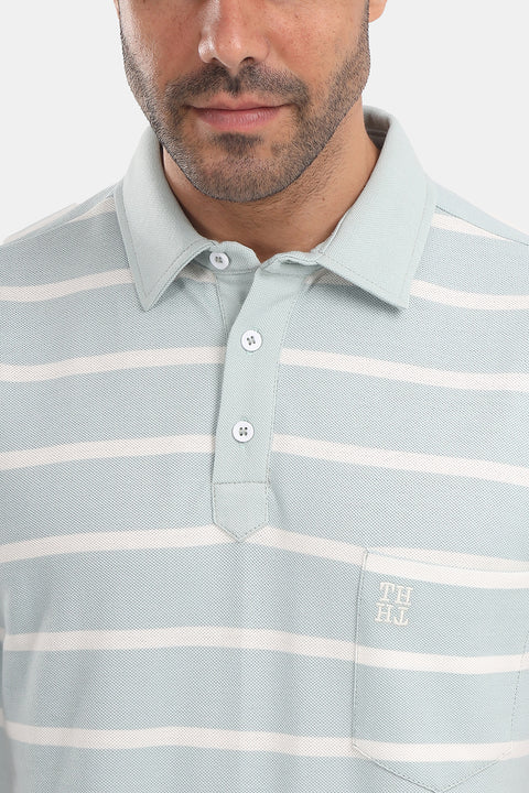 Polo Shirt Regular Fit Turquoise