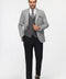 Slim Fit Suit Light Gray