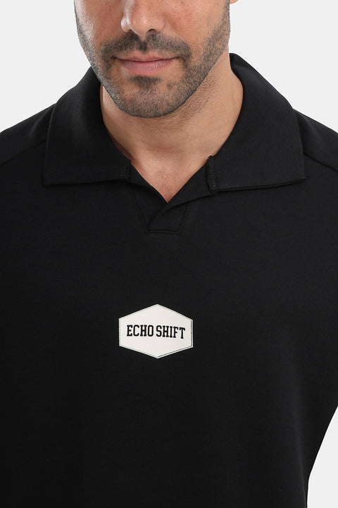Polo Shirt Relax Fit Black
