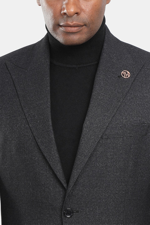 Regular Fit Suit Black