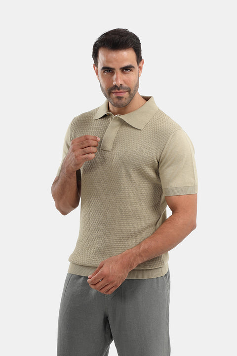 Polo Shirt Regular Fit Green